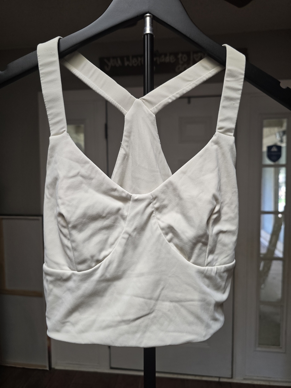 Gold Hinge Racerback Top